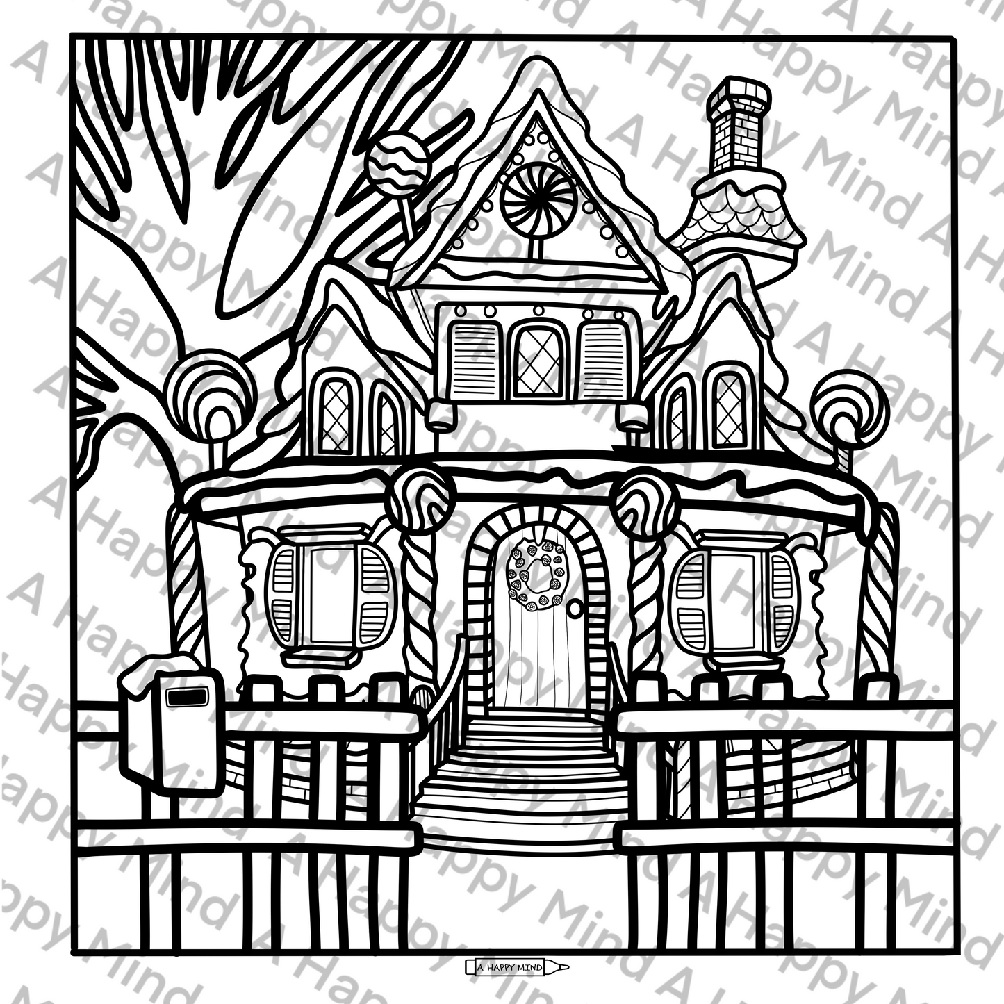Christmas Colouring Advent Calendar